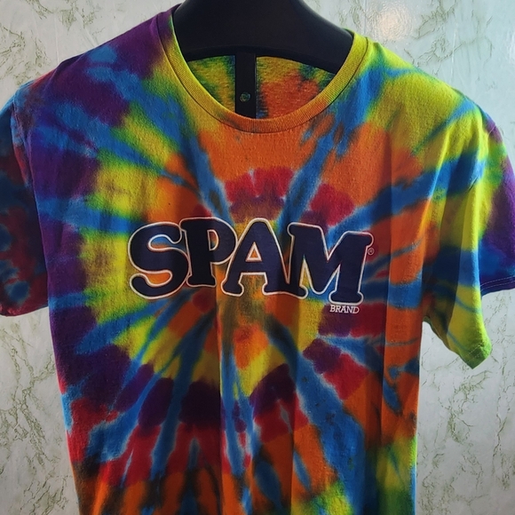 Tie Dye SPAM Short SleeveTee - Picture 2 of 10
